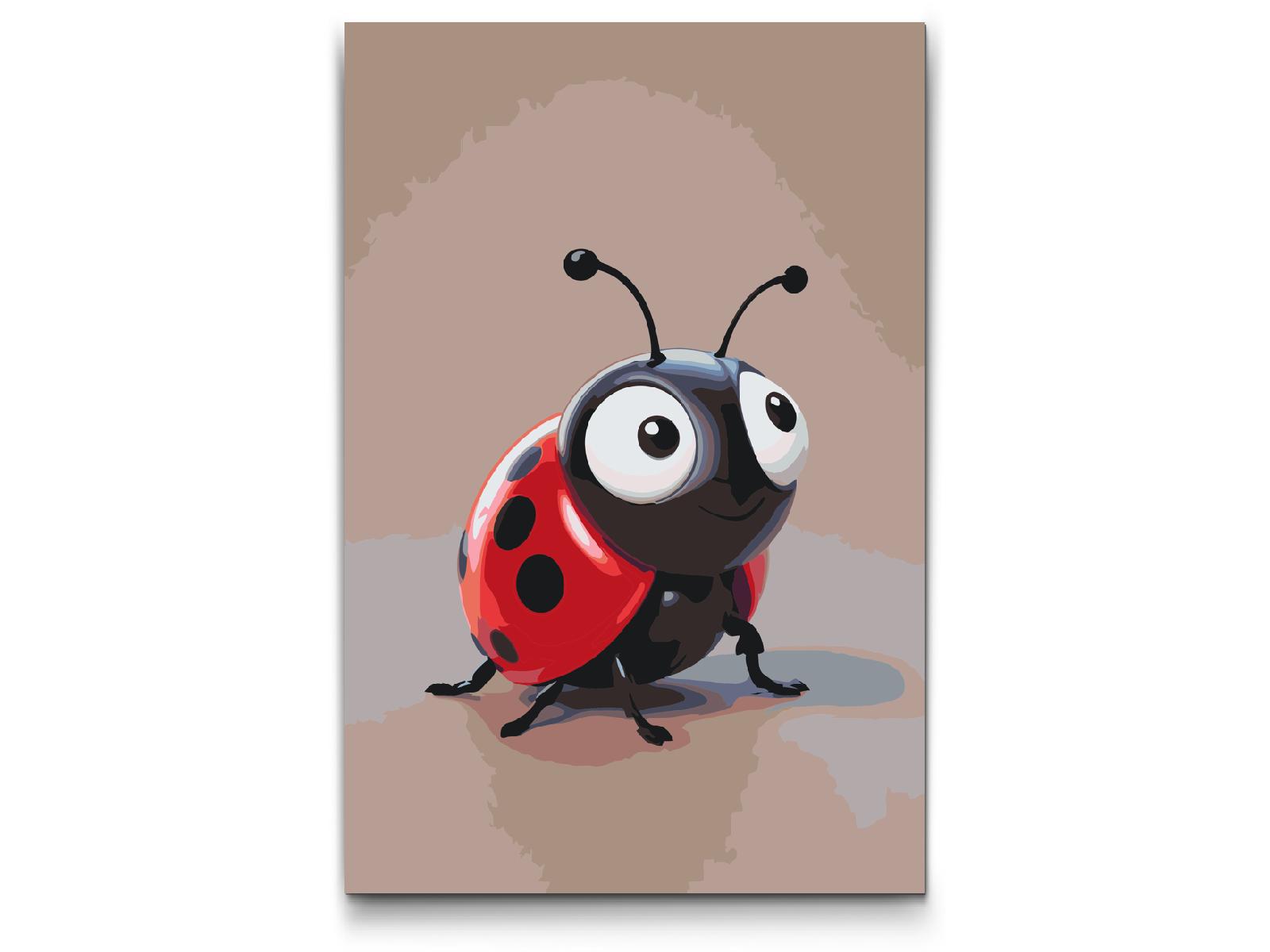Painting by Numbers - Ladybug for children